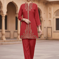 Designer Kurti Set for Women | TOS-RASMI
