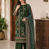 Trendy Rayon Print Unstitched Suit Set | VAS-LIME LIGHT-3