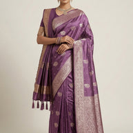 Rapier Jacquard Silk Saree With Blouse Piece | AYH-UTSARA