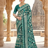 Premium Printed Saree with Matching Blouse Piece for Ethnic Elegance | TTS-GULSHAN VOL-8