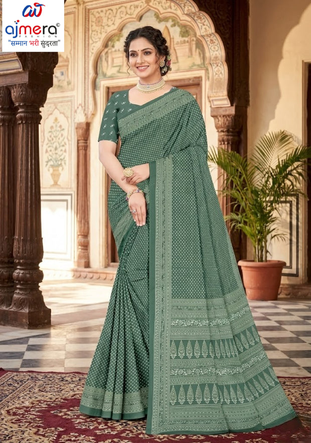 Designer Printed Saree with Blouse Piece for Special Occasions | PUS-DREAM GIRL-314
