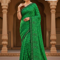 Reniyal Print Loose Saree without Blouse for Premium Ethnic and Traditional Wear | CAS-AMBIKA