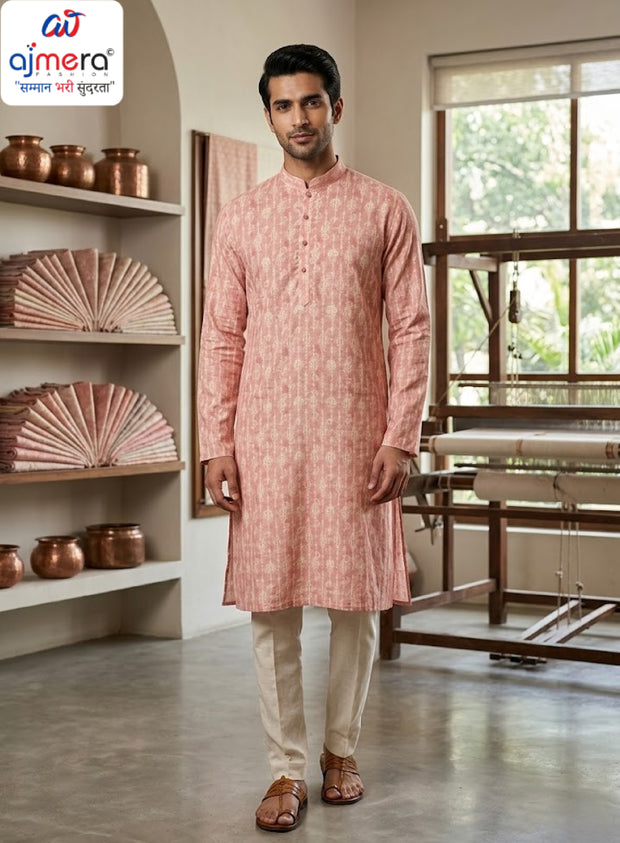 Premium Men's Kurta & Pajama for Wedding & Festive Wear | SNA-MKP12606