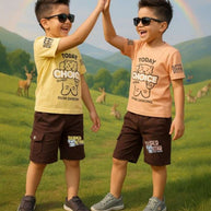 Kids T-Shirt & Pant Set Wholesale | KFL-1042-1