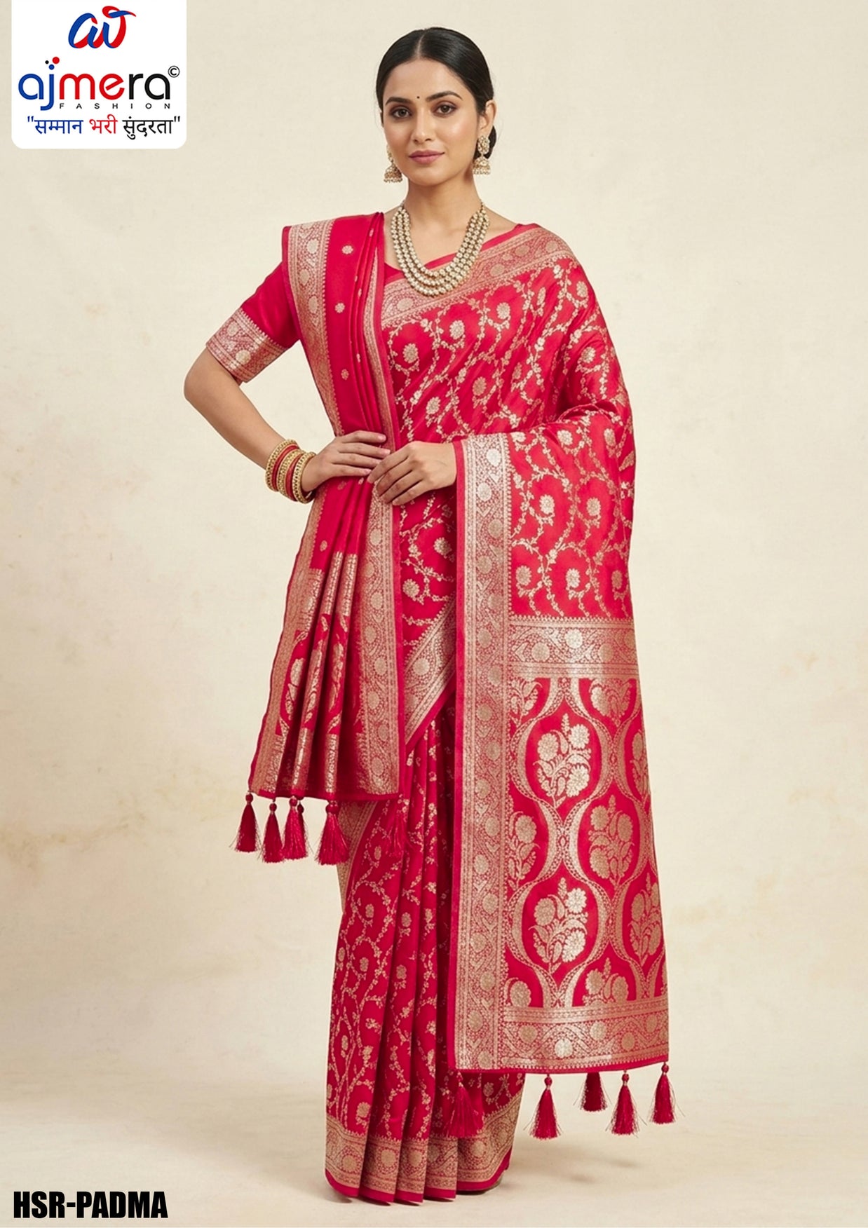 Majestic Jacquard Silk Saree With Blouse Piece | HSR-PADMA