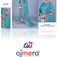 Designer Viscose Unstitched Suit Set | RAI-KUDRAT-5432