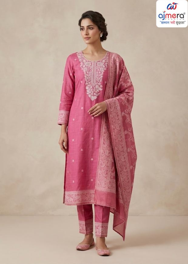 Designer Jaam Unstitched Suit Set | VAA-TRIGGER