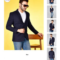 Premium Men’s Formal Blazer for Business Wear | SNA-MBC11374