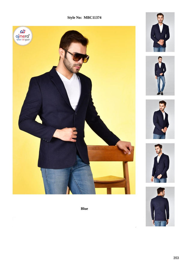 Premium Men’s Formal Blazer for Business Wear | SNA-MBC11374