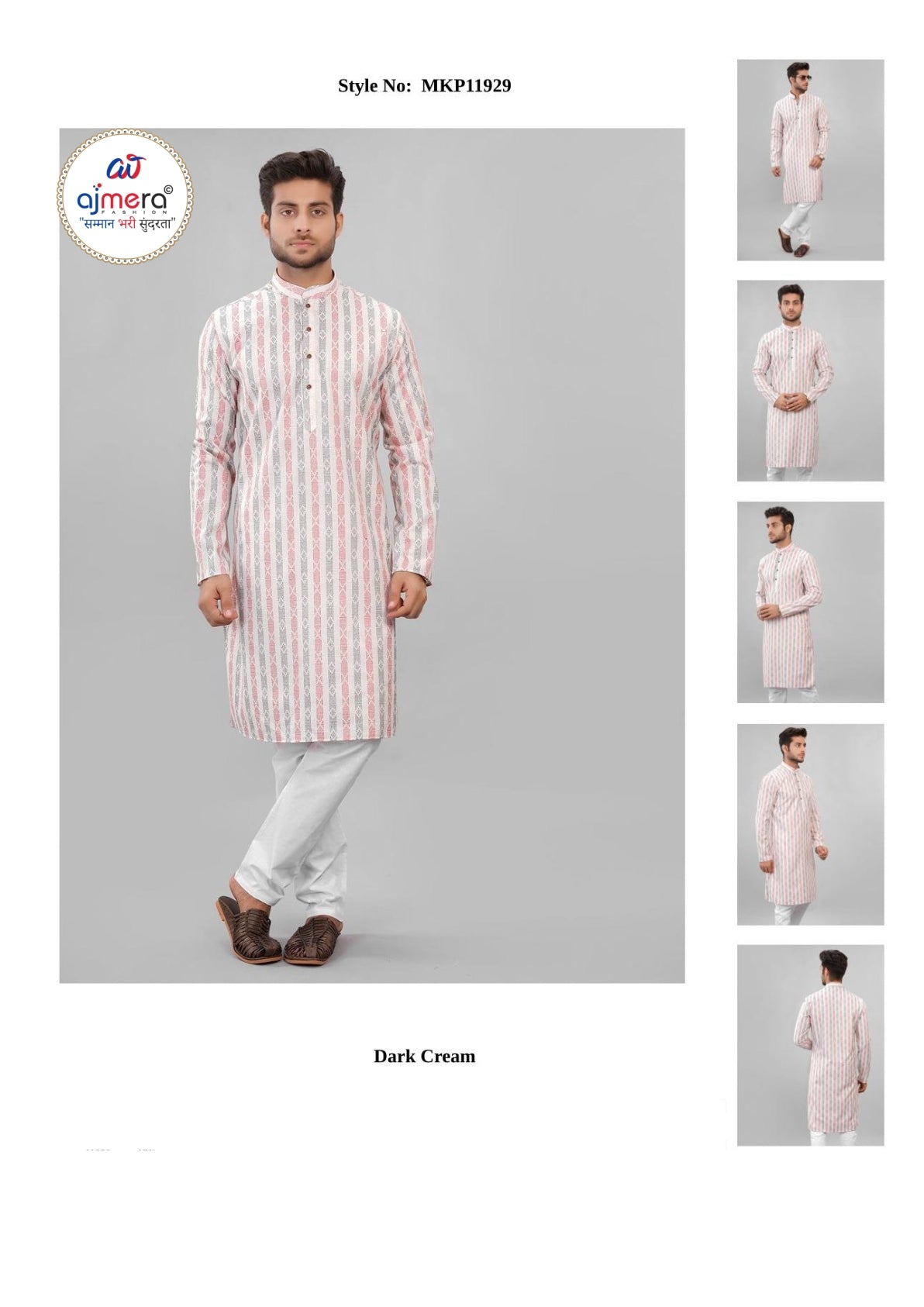 Premium Men's Kurta & Payjama for Wedding & Festive Wear | SNA-MKP11929