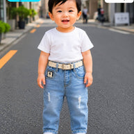 Kids Jeans Wholesale in India | SYA-12556-LEM40