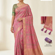Exclusive Printed Saree with Blouse Piece for Elegant Ethnic Look  | WLN-KALKI-11201