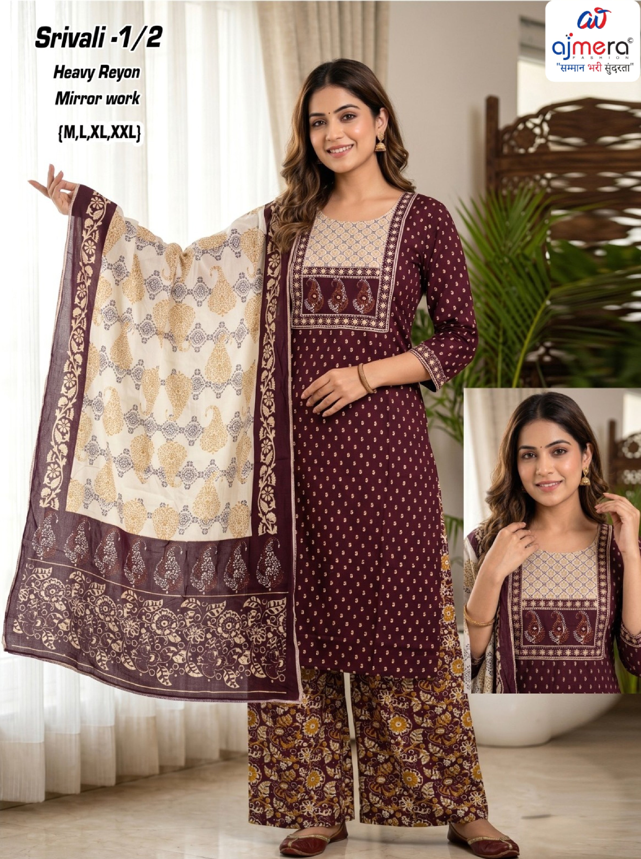 Designer Kurti Set for Women | AAC-SRIVALI