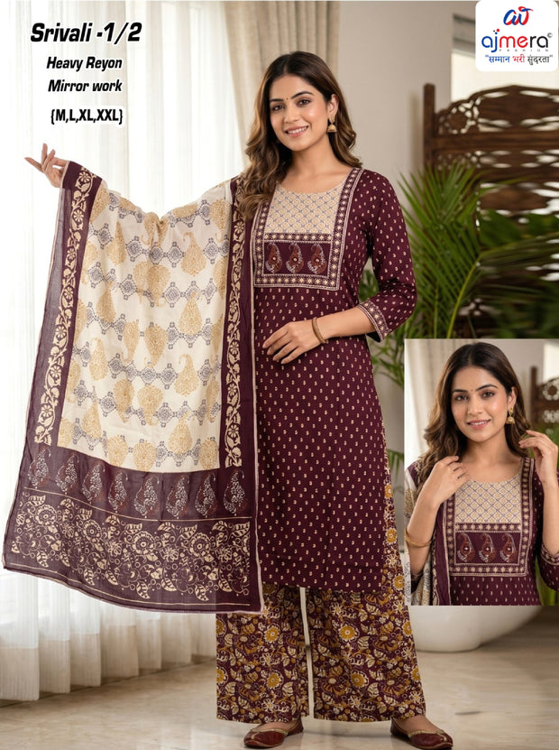 Designer Kurti Set for Women | AAC-SRIVALI