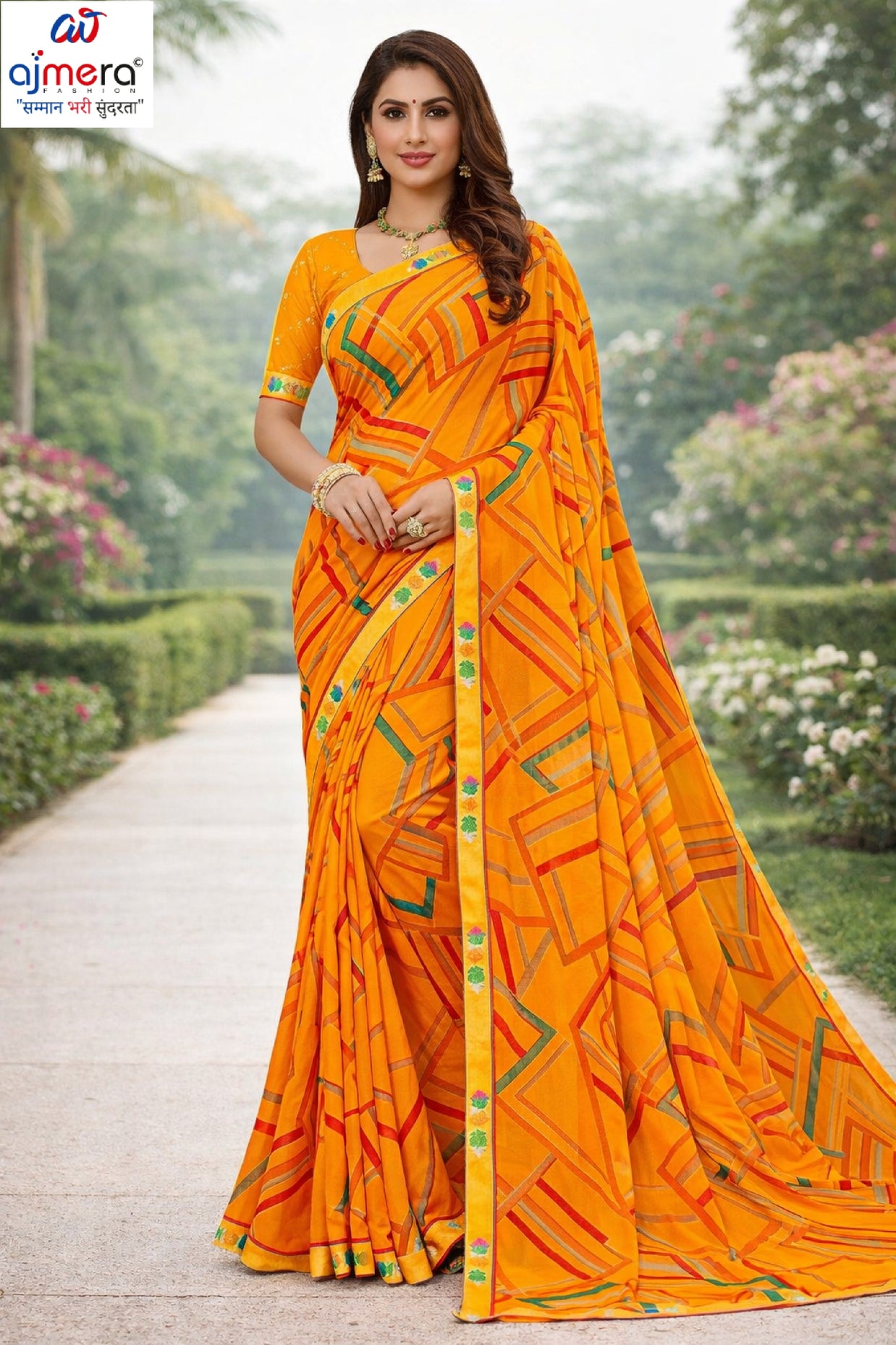 Contemporary Printed Saree with Blouse Piece for Premium Wear  | RDD-BHOOMI VOL-03