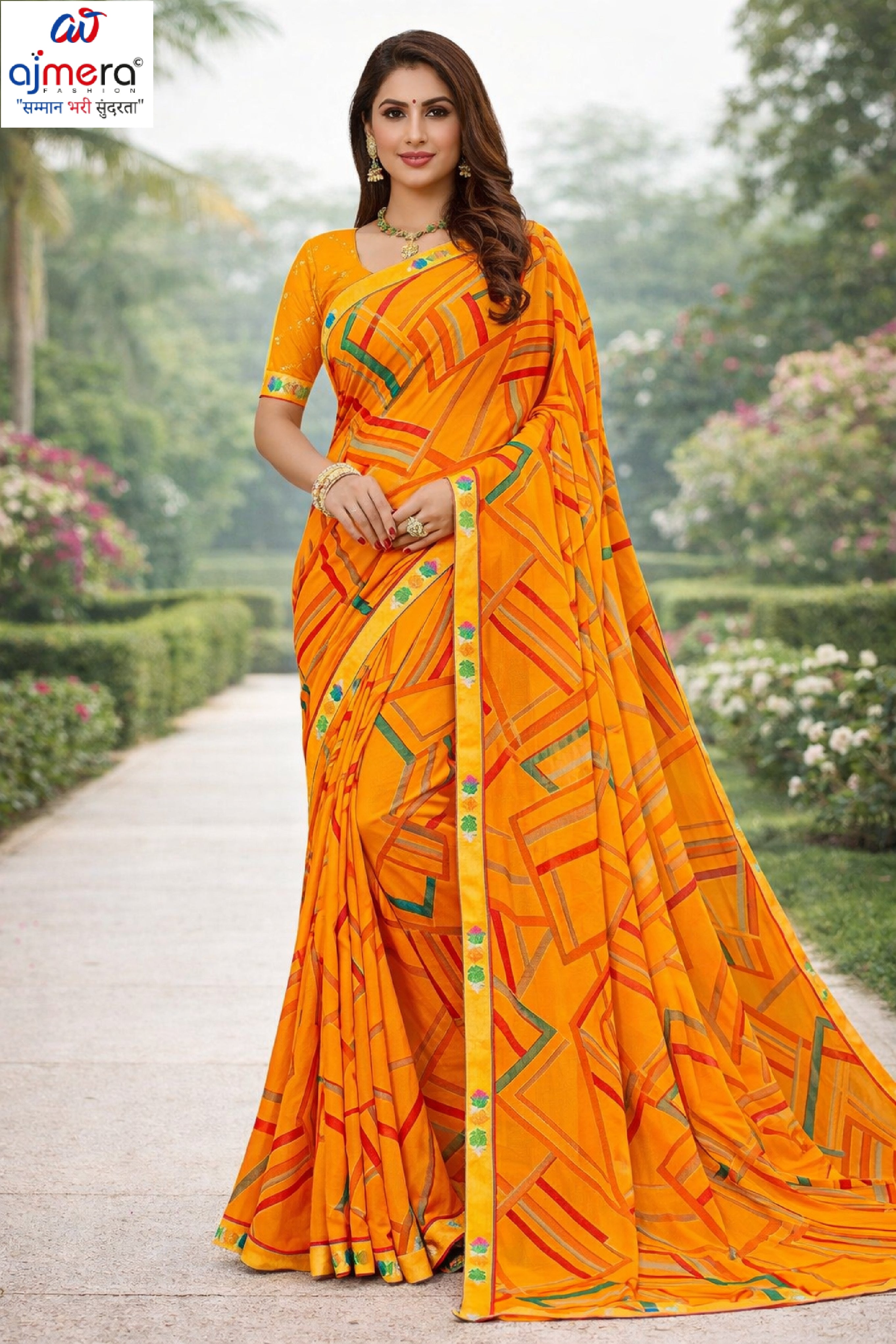Contemporary Printed Saree with Blouse Piece for Premium Wear  | RDD-BHOOMI VOL-03