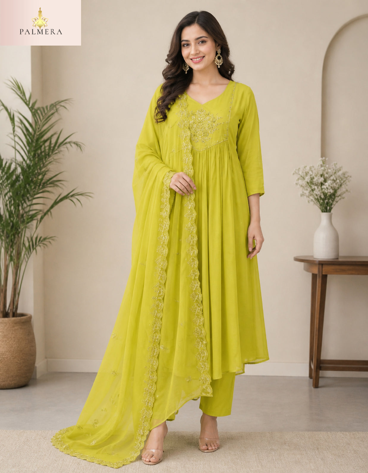 Elegant Designer Palmera Kurti Set for Women | MIK-279A