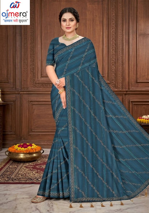 Matching Saree Manufacturer with Blouse Piece for Premium Ethnic and Traditional Wear | RAL-DHURANDHAR