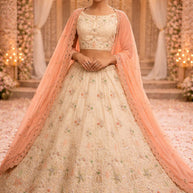 Fancy Embroidery Work Lehenga Choli Manufacturer Supplier Exporter|ADD-MAHASWETA