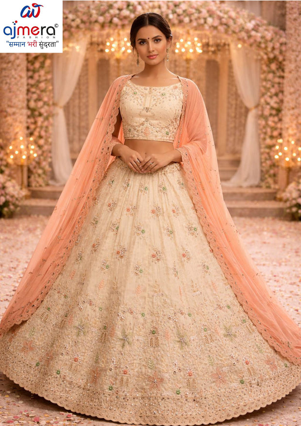 Fancy Embroidery Work Lehenga Choli Manufacturer Supplier Exporter|ADD-MAHASWETA