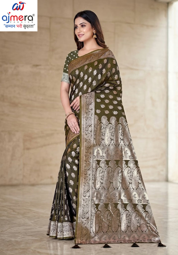 Exclusive Jacquard Silk Saree with Blouse Piece for Premium Cultural Wear | TUL-MALBARI SILK VOL-55