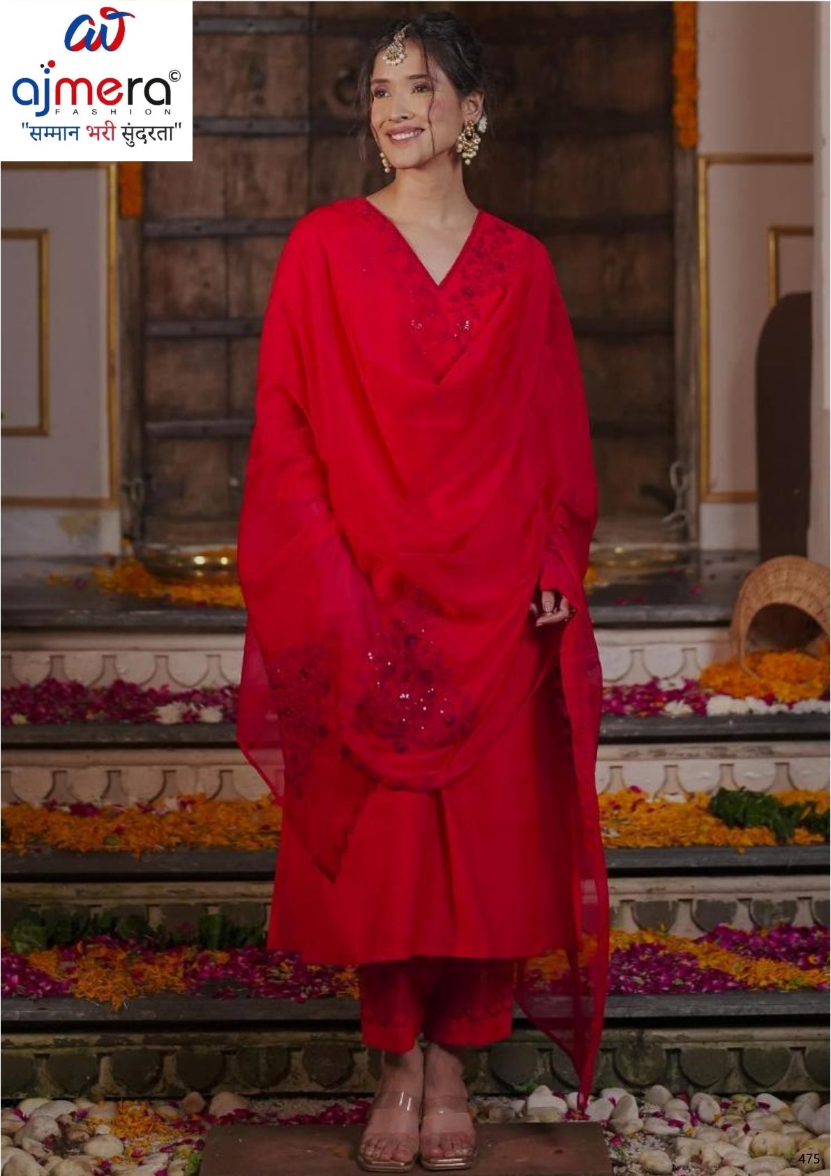 Designer Kurti Set for Women | ODNI-KH9RD9627
