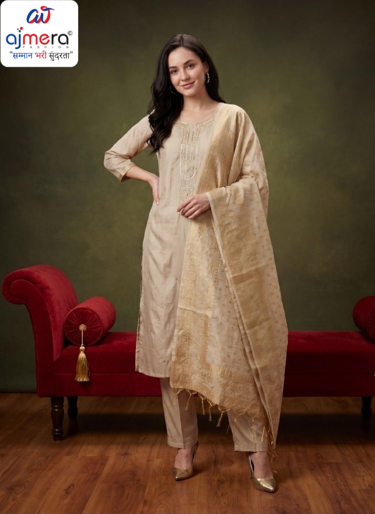 Designer Premium Ethnic Kurti Collection for Women | INDO-BB9KH496