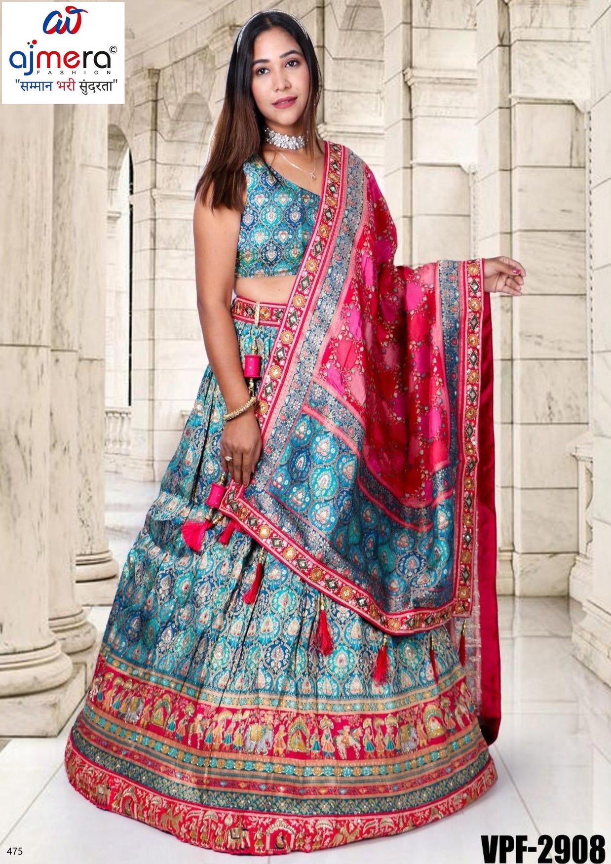Best Russian Jari Work Manufacturer in India | VPF-2908