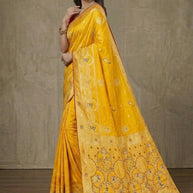 Stylish Jacquard Silk Saree with Blouse Piece for Festive Collection | PLP-UMANGI