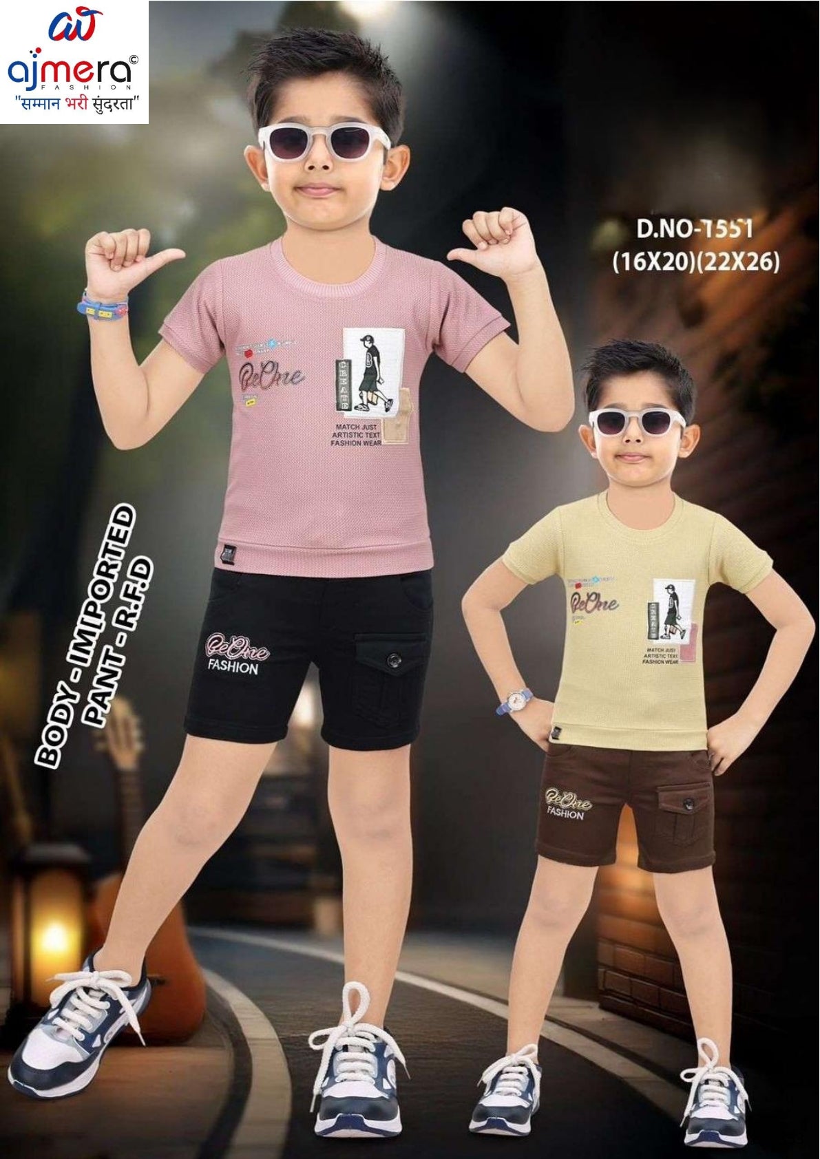 Kids Shirt Pant Set Wholesale in India | SEM-1551