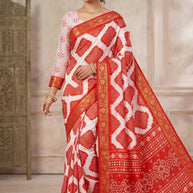 Digital Printed Saree with Blouse Piece for Premium Ethnic and Traditional Wear | STG-PENNER
