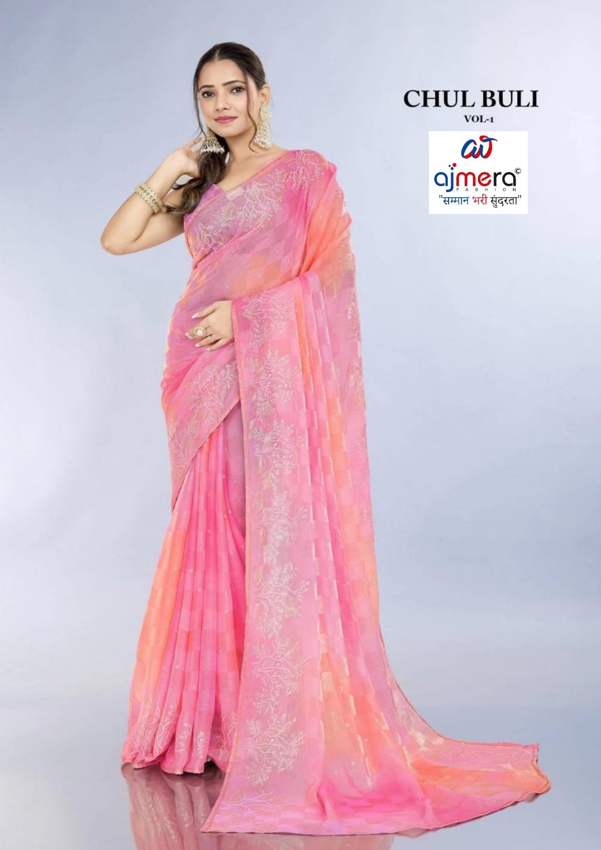 Contemporary Printed Saree with Blouse Piece for Premium Wear  | RMF-CHULBULI VOL-01