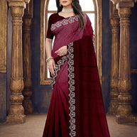 Top Dyed Saree Wholesale with Blouse Piece for Premium Ethnic and Traditional Wear | SRS-KOLKATA QUEEN