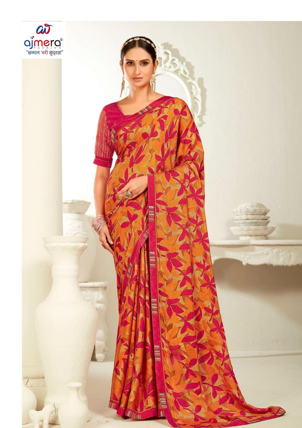 Trendy Printed Saree with Blouse Piece for Women’s Ethnic Wardrobe | RDD-TAPASYA VOL-03