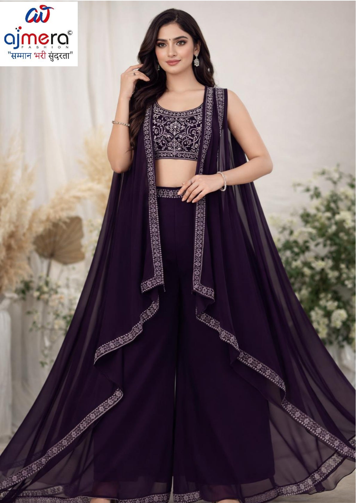 Elegant Georgette Designer Party Wear Gown for Women | KTX-RAHA-02