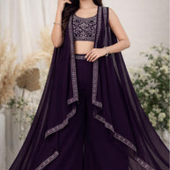 Elegant Georgette Designer Party Wear Gown for Women | KTX-RAHA-02