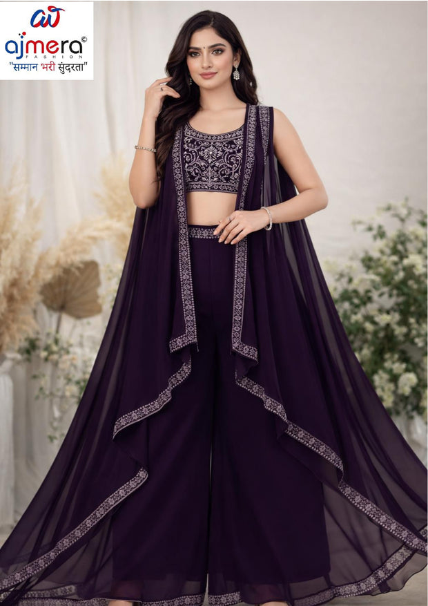 Elegant Georgette Designer Party Wear Gown for Women | KTX-RAHA-02