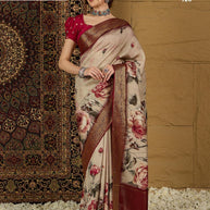 Palmera Saree Wholesaler with Blouse Piece for Premium Ethnic and Traditional Wear | ALL-ADHIRA-123