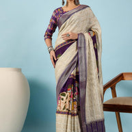 Bela Viscose Saree with Blouse for Premium Ethnic and Designer Wear | ALL-BELA-114