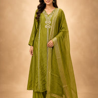 Elegant Designer Palmera Kurti Set for Women | MIK-367B