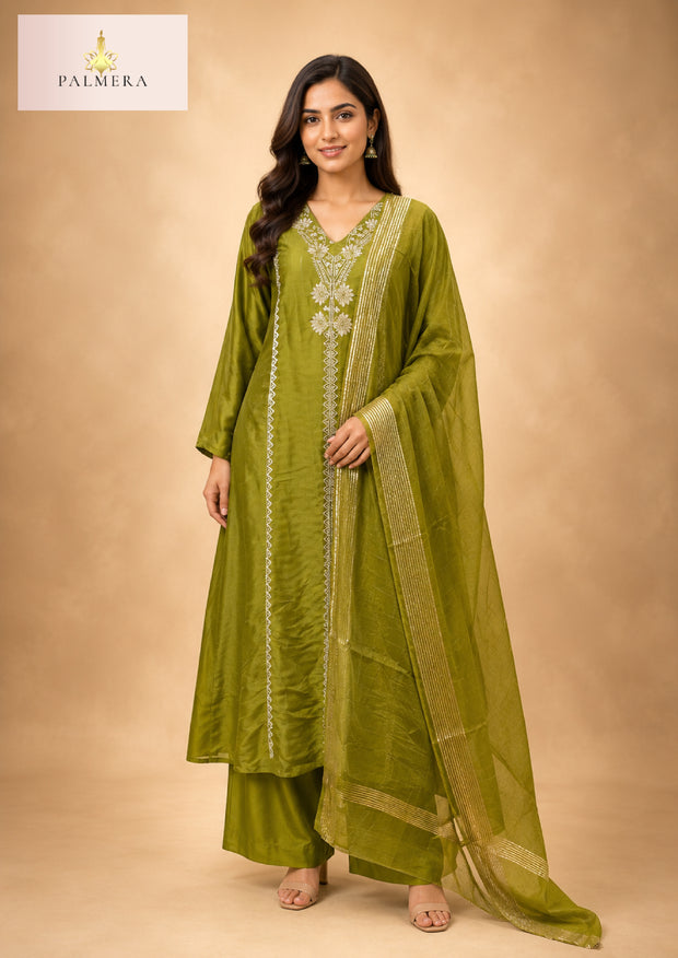 Elegant Designer Palmera Kurti Set for Women | MIK-367B