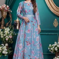 Designer Organza Gown for Women | PNC-2136