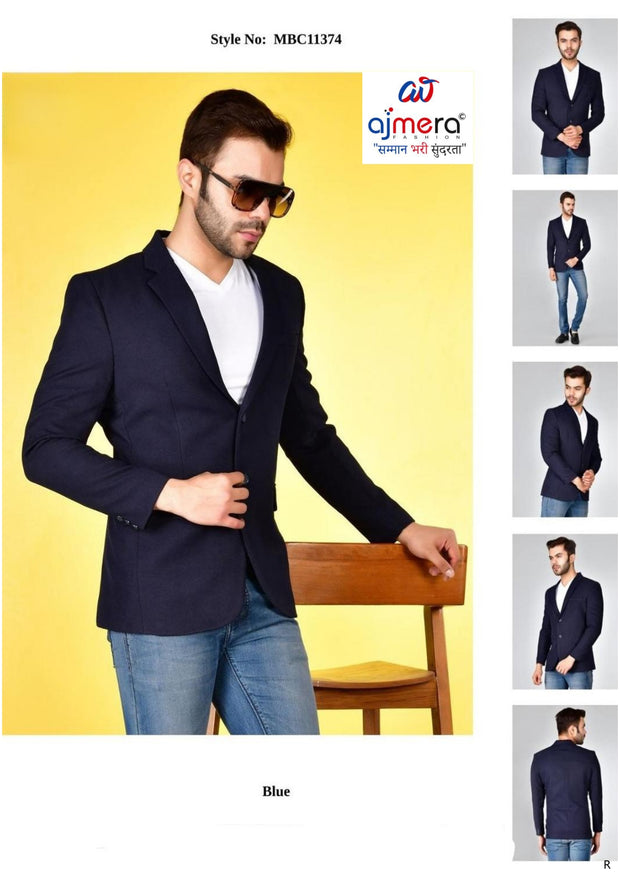 Premium Men’s Formal Blazer for Bulk Orders | SNA-MBC11374-1