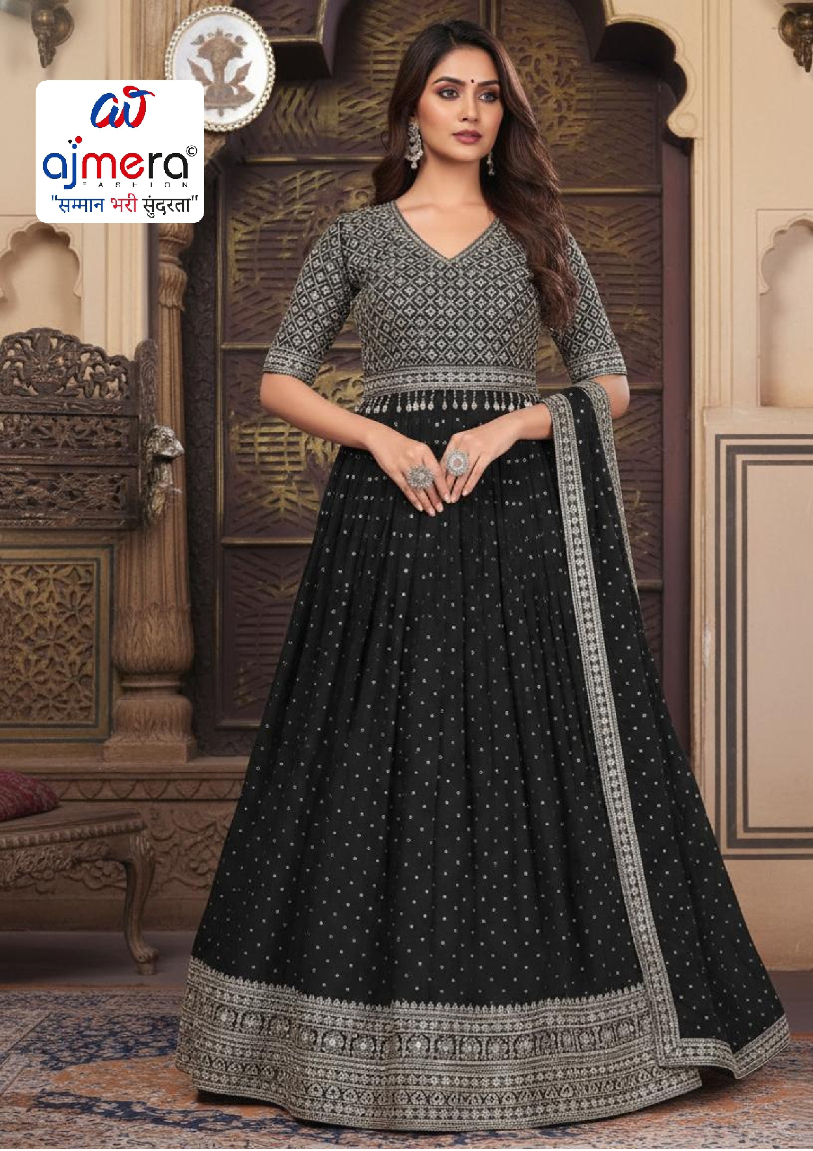 Wholesale Gowns Online India Jorjet Collection for Boutique Buyers