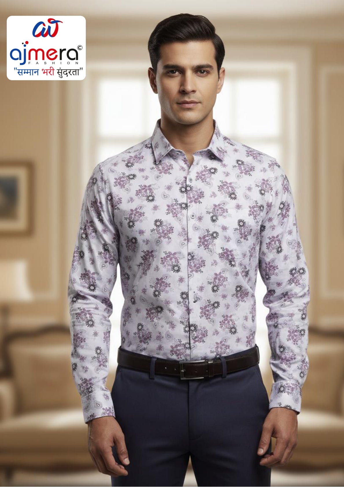 Mens Shirt Manufacturer India for Retailers | NSE-AJ125