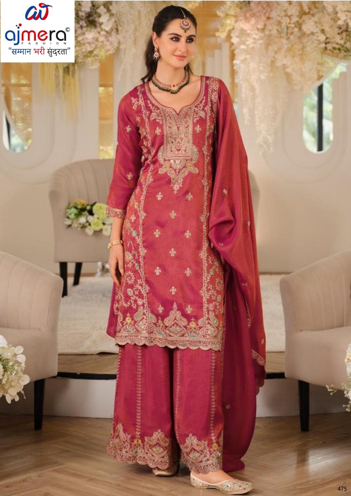 Designer Luxury Premium Kurti Collection for Women | INDO-ST9KH270