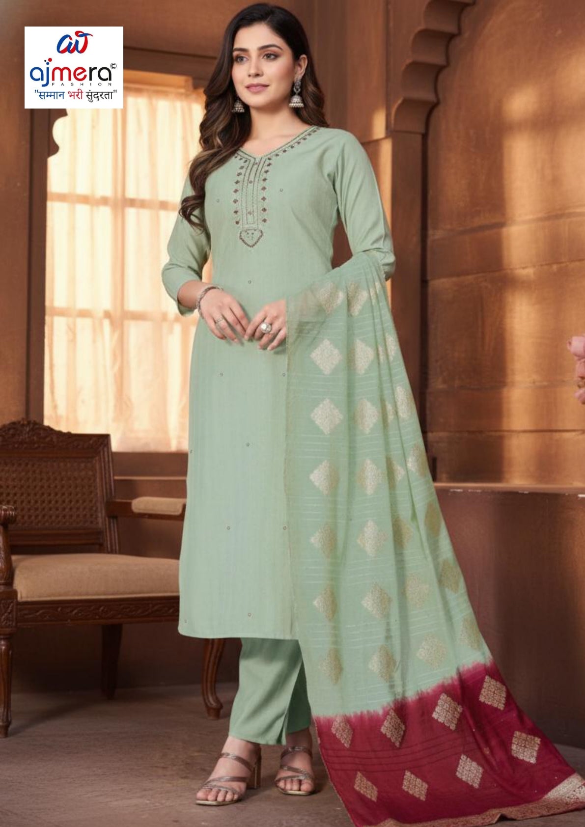 Designer Luxury Kurti Set for Women | PFS-1032