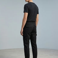 Mens Cargo Trousers Manufacturer India | MOC-MEN CARGO BELT ELASTIC