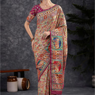 Palmera Saree Wholesaler and Palmera Saree Supplier | ALL-NARMADA-117