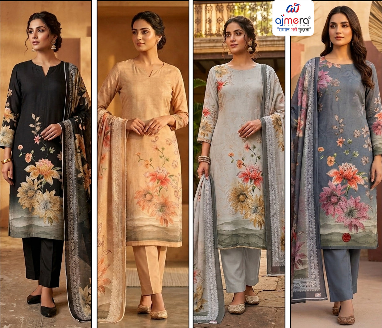 Cotton Suit Unstitched for Women | RAI-KAIRA-5922